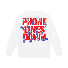 Load image into Gallery viewer, Phone Lines Down Longsleeve
