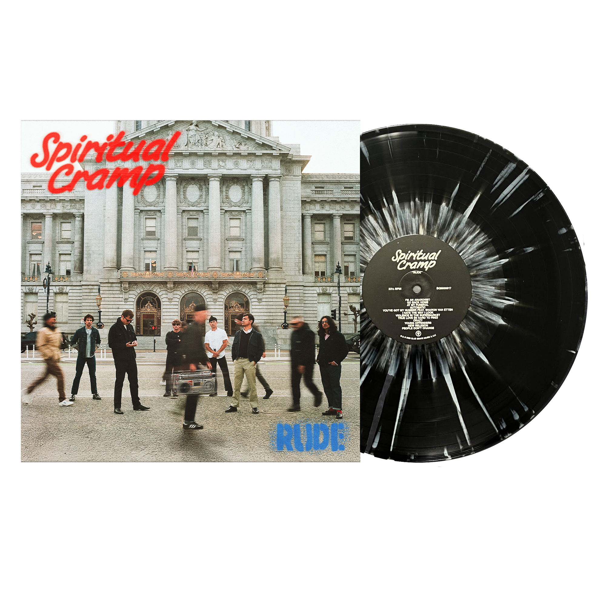 RUDE VINYL LP - SPLATTER – Spiritual Cramp